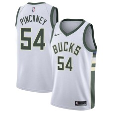 Milwaukee Bucks #54 Ed Pinckney Jersey -White