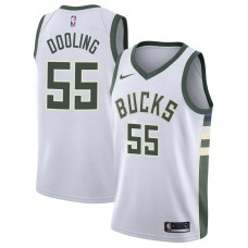 Milwaukee Bucks #55 Keyon Dooling Jersey -White