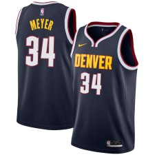 Denver Nuggets #34 Loren Meyer Jersey -Navy