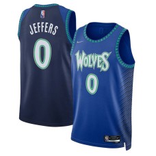 Minnesota Timberwolves #0 Othyus Jeffers Jersey -2021-22 City Edition