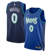 Minnesota Timberwolves #0 D'Angelo Russell Jersey -2021-22 City Edition