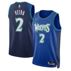 Minnesota Timberwolves #2 Gundars Vetra Jersey -2021-22 City Edition