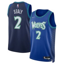 Minnesota Timberwolves #2 Malik Sealy Jersey -2021-22 City Edition