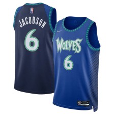 Minnesota Timberwolves #6 Sam Jacobson Jersey -2021-22 City Edition