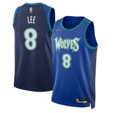 Minnesota Timberwolves #8 Malcolm Lee Jersey -2021-22 City Edition