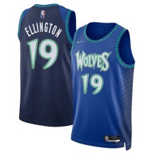 Minnesota Timberwolves #19 Wayne Ellington Jersey -2021-22 City Edition