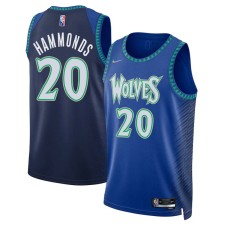 Minnesota Timberwolves #20 Tom Hammonds Jersey -2021-22 City Edition