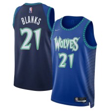 Minnesota Timberwolves #21 Lance Blanks Jersey -2021-22 City Edition