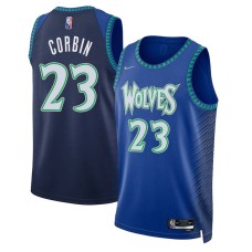 Minnesota Timberwolves #23 Tyrone Corbin Jersey -2021-22 City Edition