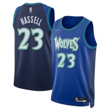 Minnesota Timberwolves #23 Trenton Hassell Jersey -2021-22 City Edition