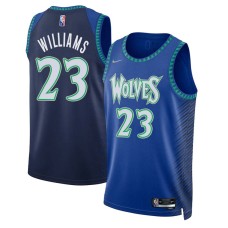 Minnesota Timberwolves #23 Shelden Williams Jersey -2021-22 City Edition