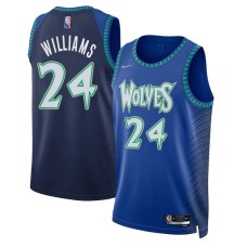 Minnesota Timberwolves #24 Micheal Williams Jersey -2021-22 City Edition