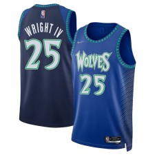 Minnesota Timberwolves #25 McKinley Wright IV Jersey -2021-22 City Edition