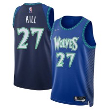 Minnesota Timberwolves #27 Jordan Hill Jersey -2021-22 City Edition