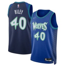 Minnesota Timberwolves #40 Eric Riley Jersey -2021-22 City Edition