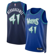 Minnesota Timberwolves #41 Juancho Hernangomez Jersey -2021-22 City Edition