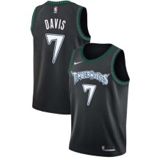 Minnesota Timberwolves #7 Mark Davis Jersey -Black Throwback