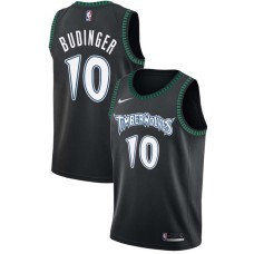 Minnesota Timberwolves #10 Chase Budinger Jersey -Black Throwback