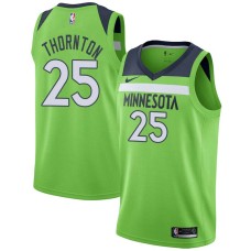 Minnesota Timberwolves #25 Bob Thornton Jersey -Green