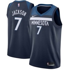 Minnesota Timberwolves #7 Stanley Jackson Jersey -Navy