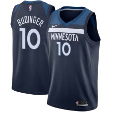 Minnesota Timberwolves #10 Chase Budinger Jersey -Navy