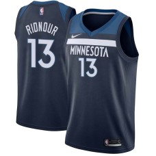 Minnesota Timberwolves #13 Luke Ridnour Jersey -Navy