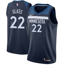 Minnesota Timberwolves #22 Gerald Glass Jersey -Navy