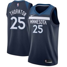 Minnesota Timberwolves #25 Bob Thornton Jersey -Navy