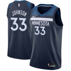 Minnesota Timberwolves #33 Steve Johnson Jersey -Navy