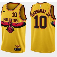 Atlanta Hawks #10 Tim Hardaway Jr Jersey -Yellow 2021-22 City