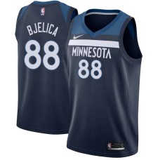 Minnesota Timberwolves #88 Nemanja Bjelica Jersey -Navy