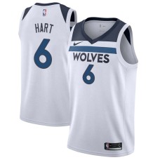 Minnesota Timberwolves #6 Jason Hart Jersey -White