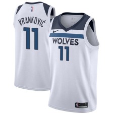 Minnesota Timberwolves #11 Stojko Vrankovic Jersey -White