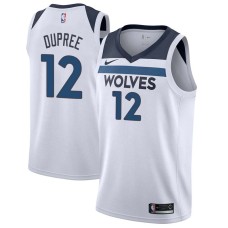 Minnesota Timberwolves #12 Ronald Dupree Jersey -White