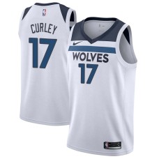 Minnesota Timberwolves #17 Bill Curley Jersey -White