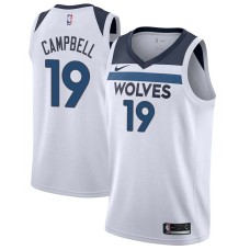 Minnesota Timberwolves #19 Tony Campbell Jersey -White