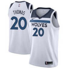 Minnesota Timberwolves #20 Jim Thomas Jersey -White