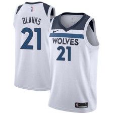 Minnesota Timberwolves #21 Lance Blanks Jersey -White