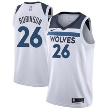 Minnesota Timberwolves #26 James Robinson Jersey -White