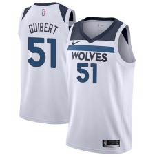 Minnesota Timberwolves #51 Andres Guibert Jersey -White