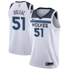 Minnesota Timberwolves #51 Michael Doleac Jersey -White