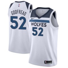 Minnesota Timberwolves #52 Dan Godfread Jersey -White