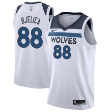 Minnesota Timberwolves #88 Nemanja Bjelica Jersey -White