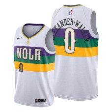 New Orleans Pelicans #0 Nickeil Alexander-Walker Jersey -2019-2020City