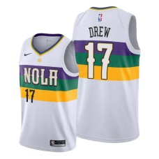 New Orleans Pelicans #17 Bryce Drew Jersey -2019-2020City