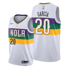 New Orleans Pelicans #20 Alex Garcia Jersey -2019-2020City