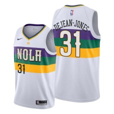 New Orleans Pelicans #31 Bryce Dejean-Jones Jersey -2019-2020City