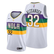 New Orleans Pelicans #32 Courtney Alexander Jersey -2019-2020City