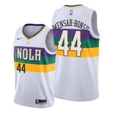 New Orleans Pelicans #44 Pops Mensah-Bonsu Jersey -2019-2020City