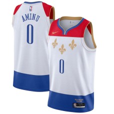 New Orleans Pelicans #0 Al-Farouq Aminu Jersey -2020-2021City